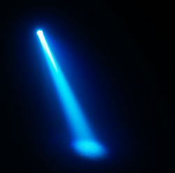 Cameo Q Spot 15W RGBW Czarny