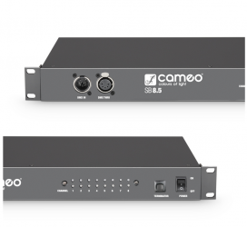 Cameo SB8.3 - 8-channel DMX splitter / booster (3-pin)