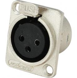 Roxtone gniazdo typu XLR żeńskie 3 pinowe