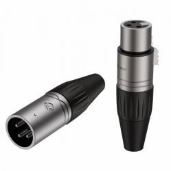 Roxtone komplet wtyków typu XLR