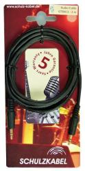 Schulz GTBM 2 - przewód audio mini jack - mini jack, 2m