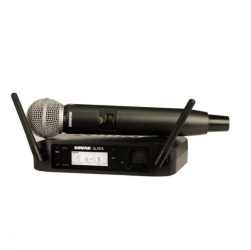 Shure GLXD 24 / SM 58 - mikrofon bezprzewodowy SM 58 do ręki