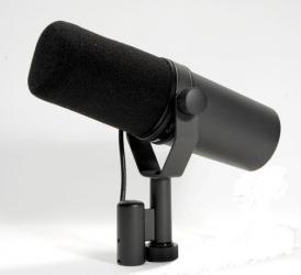 Shure SM 7B - mikrofon dynamiczny wokalny, radiowy