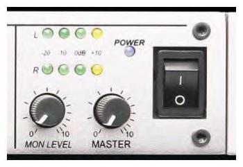 Studiomaster C 3 - profesjonalny mikser dźwięku 1U, 4 wej. mikr.