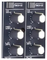 Studiomaster CLUB XS 8 - 4 kanały mikrof., kompresory, bluetooth