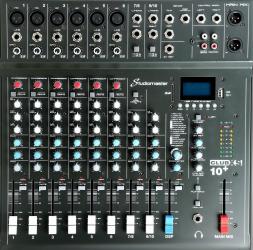 Studiomaster CLUB XS 10+ - 6 kan. mikrof. kompresory bluetooth