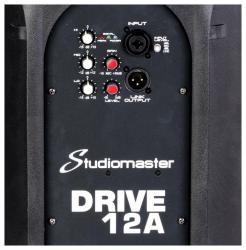 Studiomaster DRIVE 12A - aktywny zestaw głośnikowy 1200W/ 12"