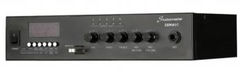 Studiomaster ISMA 60 - wzmacniacz miksujący 60W/100V/ 4 om, MP3